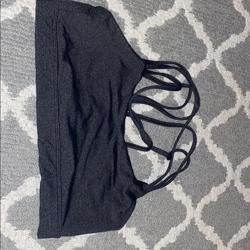 Dark grey Sports bra